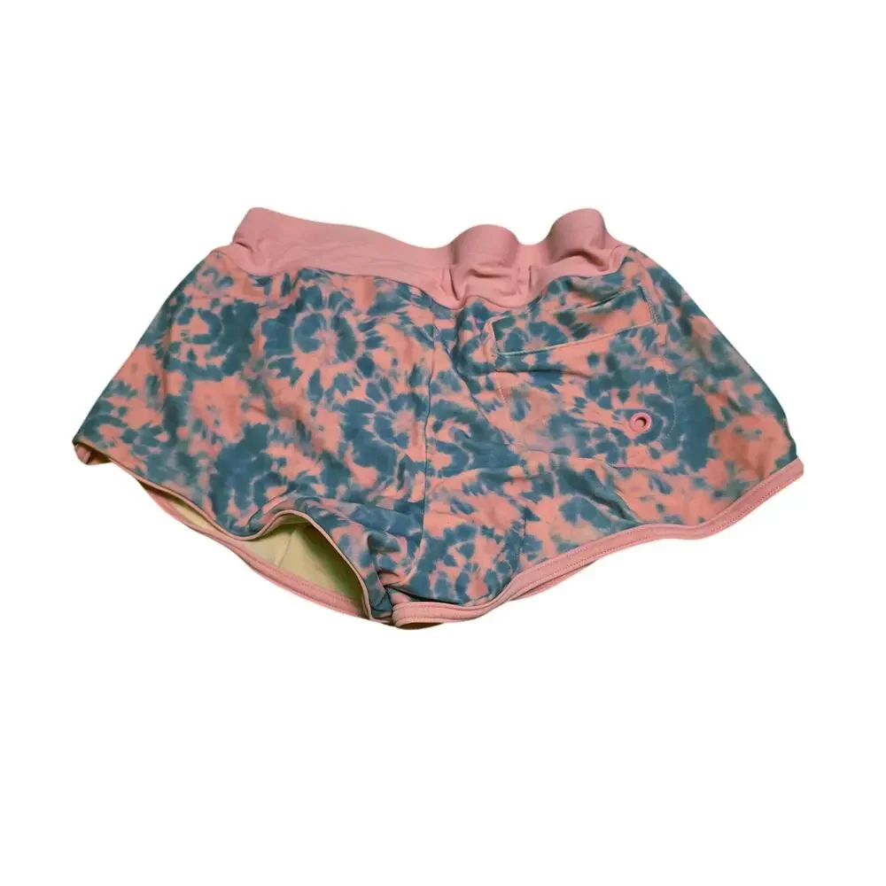 Athleta Girl tie dye Cannonball 2.0 swim short size medium